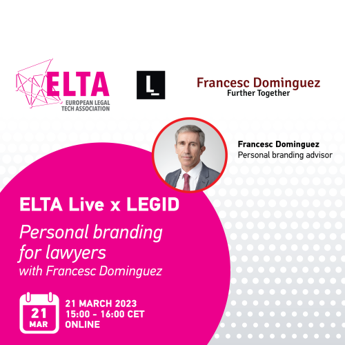 Personal branding for lawyers event